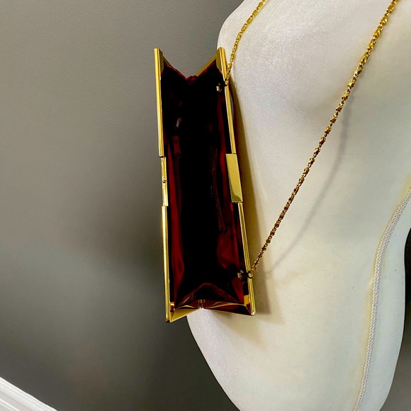 Jessica McClintock red clutch - Picture 6 of 7